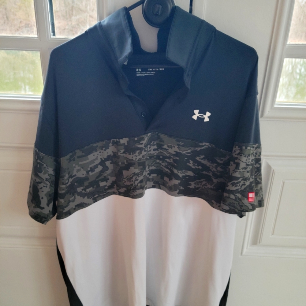 Under Armour Polo Short Sleeve Shirt Camo